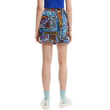 Load image into Gallery viewer, DESIGUAL Logo Mini Skirt - back