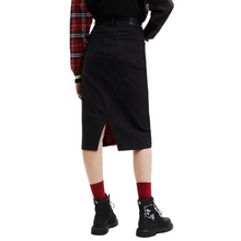 Load image into Gallery viewer, DESIGUAL Denim Pencil Skirt - back