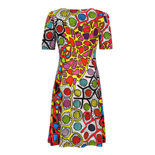 Load image into Gallery viewer, DOLCEZZA Mistral Flared Dress - back