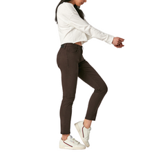 Load image into Gallery viewer, MAVI Alissa Black Coffee Sateen - side