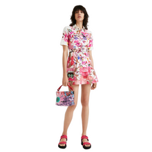 Load image into Gallery viewer, Model wearing DESIGUAL Burdeos Dress