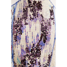 Load image into Gallery viewer, DESIGUAL Chanel Style Sweatshirt- close up sequins
