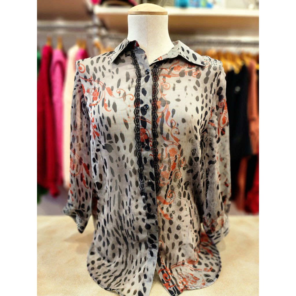 PRE-LOVED Quintessential Sheer Shirt