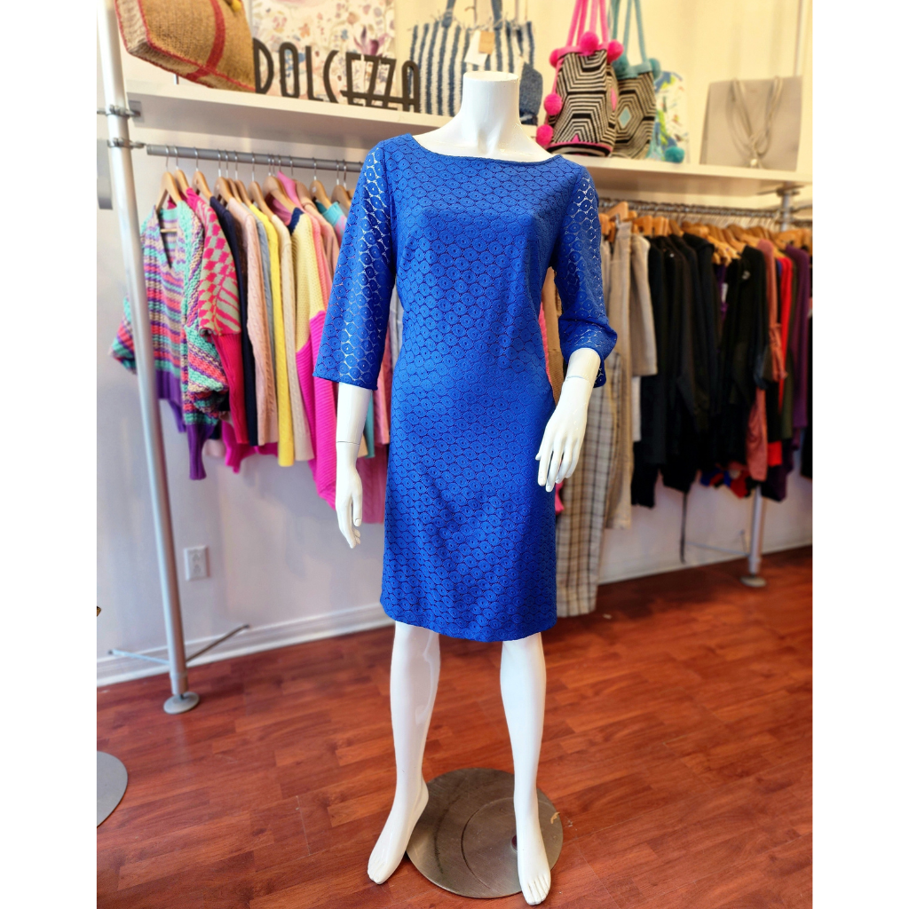 PRE-LOVED Kasper Blue Dress