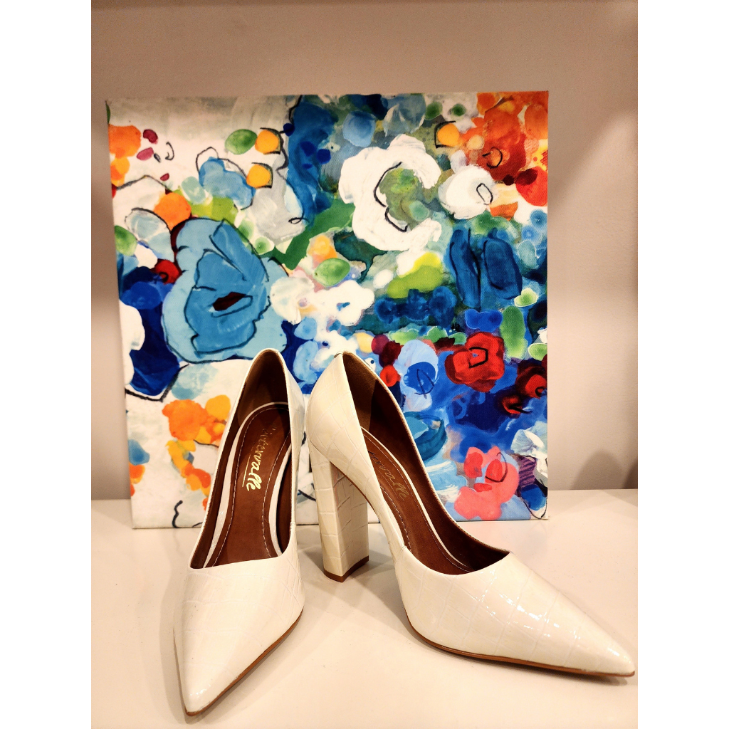 PRE-LOVED L'intervalle Off-white Pumps