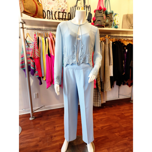 PRE-LOVED Blue 3-piece Suit