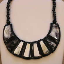 Load image into Gallery viewer, Horn Jewelry Bridge Necklace- on white background
