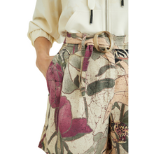 Load image into Gallery viewer, DESIGUAL Lyocell Camo Shorts - close up view
