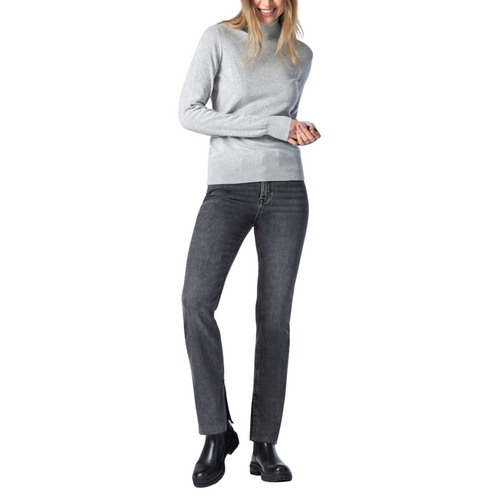 MAVI Maria Slit Mid Smoke Organic Blue