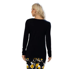 Load image into Gallery viewer, ORANGE Bamboo Long Sleeve Top - back
